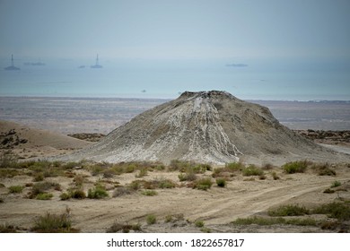 Qobustan Mud Volcanoes On The Absheron Peninsula