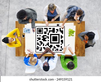 QR Code Identity Marketing Data Encryption Concept  - Powered by Shutterstock - Get 15% off with code: PIKWIZARD15
