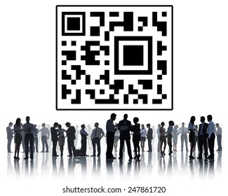 QR Code Marketing Data Identity Concept - Powered by Shutterstock - Get 15% off with code: PIKWIZARD15