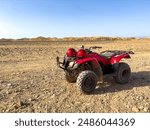 Quad ATV tour through the Sahara desert in Egypt