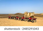 Quad tour through the Sahara desert in Egypt