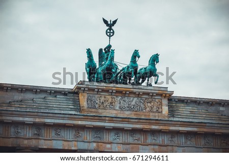 Image, Stock Photo Parisian Sky Berlin