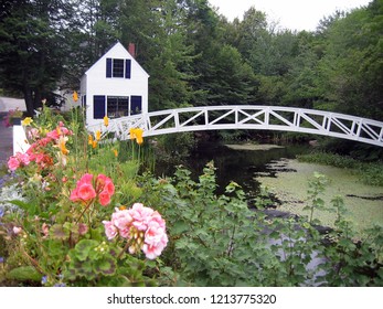 Quaint Cottage Garden Pond Images Stock Photos Vectors