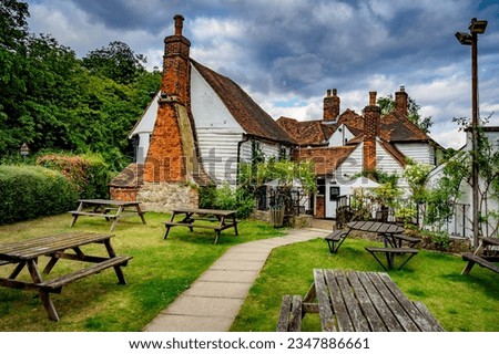 Quaint rural pub in the English countryside