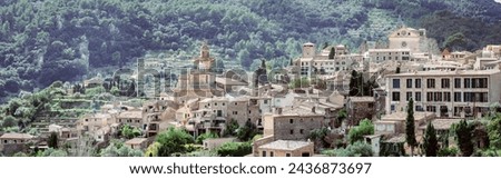 Quaint Valldemossa Village Nestled in the Tramuntana Mountains of Mallorca