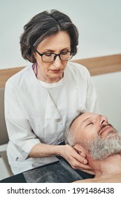 Qualified Chiropractor Utilizing A Suboccipital Soft Tissue Release Technique