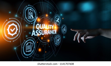 Quality Assurance Service Guarantee Standard Internet Business Technology Concept. - Shutterstock ID 1141707608