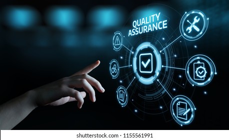 Quality Assurance Service Guarantee Standard Internet Business Technology Concept. - Shutterstock ID 1155561991