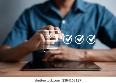 Quality Certificate and Checklist document analyst target marketing planning assignment with quality management. Standardization, certification. Compliance to regulations service and standards.