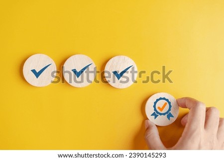 Quality Certificate and Checklist document analyst target marketing planning assignment with quality management. Standardization, certification. Compliance to regulations service and standards.