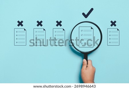 Quality Certificate and Checklist document inspecting target marketing planning assignment with quality management. Standardization, certification. Compliance to regulations service and standards.