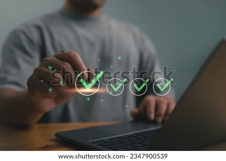Quality control, Checklist Steps Quality Selection with Quality Assurance improvement. Standardization, certification. Compliance to regulations service and standards, guarantee, warranted.