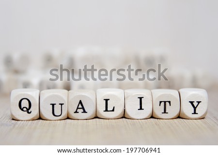 Quality word concept