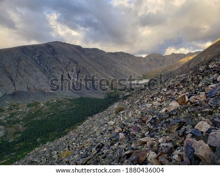 Quandary Peak is the highest summit of the Tenmile Range in the Rocky Mountains of North America and is the most commonly climbed fourteener in Colorado.