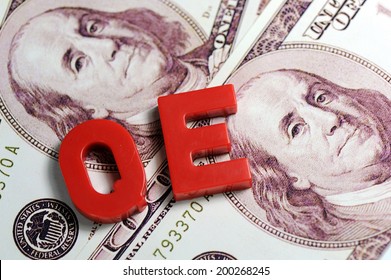 quantitative easing concept - Shutterstock ID 200268245