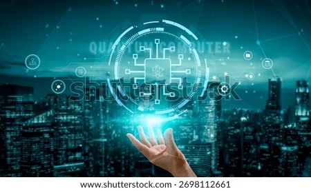 Quantum computer processor and future technology. The architecture of a quantum computer represents a revolution in high-performance computing. Motif