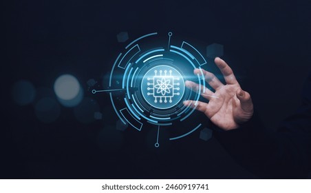 Quantum Computing and AI Convergence Technology Shaping the Future of Computer Processing Power and Performance Enhancement.