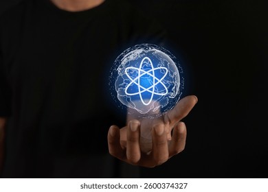 Quantum computing concept, big data processing, future computing technology - Powered by Shutterstock - Get 15% off with code: PIKWIZARD15