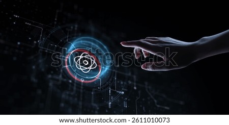 Quantum Computing Concept: Revolutionizing Information Processing Through Quantum Mechanics.