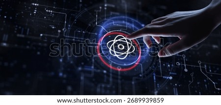 Quantum Computing Concept: Revolutionizing Information Processing Through Quantum Mechanics.
