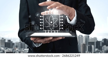 A quantum computing processor as the core of future technology. This innovation will power advancements in AI, blockchain, and complex problem solving. Motif