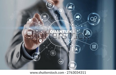 Quantum Ready Innovation with Advanced Computing Systems Network Infrastructure Data Processing and Digital Technology.