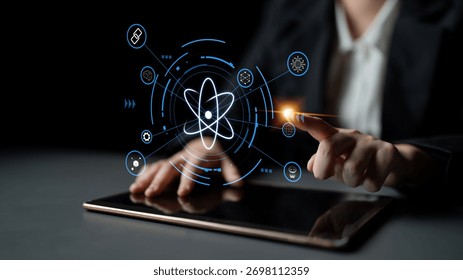 The quantum technology ecosystem as the core of future innovations. Quantum science will power advancements in AI, blockchain, and robotics. Motif