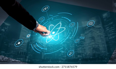 The quantum technology ecosystem as the core of future innovations. Quantum science will power advancements in AI, blockchain, and robotics. Motif