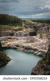 Quarry Landscape With Water In Uruguay