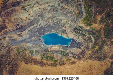 The quarry was opened in 1918 and gradually expanded throughout the 20th century by joining the surrounding smaller quarries. 
