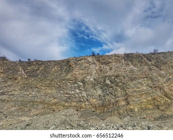 quarry wall