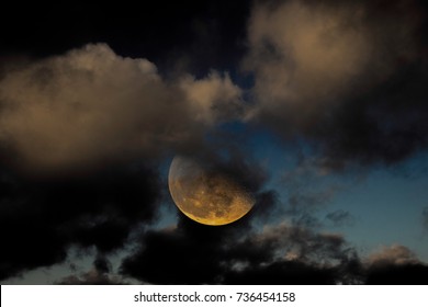 Quarter Moon Rise