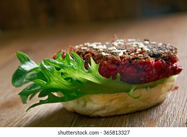 Quarter Pounder Beet Burger