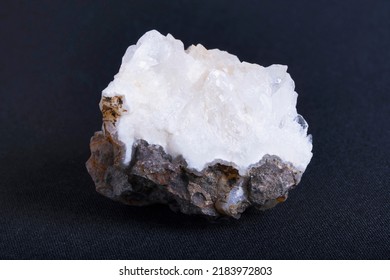 Quartz  A Hard, Crystalline Mineral Composed Of Silica