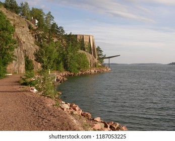 Quay Of Mariehamn, Aland Archipelago, Finland