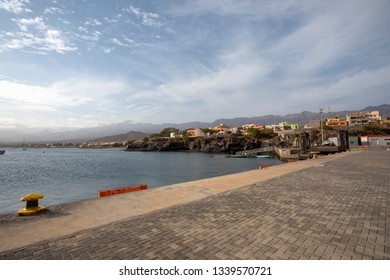 Quay In The Port Of Santo Antao, Cape Verde.