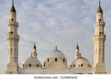 The Quba Mosque is a mosque located on the outskirts of Medina, Saudi Arabia. Initially, the mosque was built 6 kilometres off Medina in the village of Quba