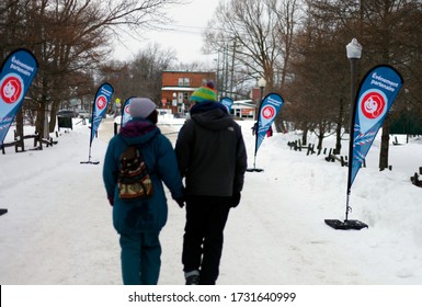 
Quebec, Canada - 02/15/2020: Quebec Carnival