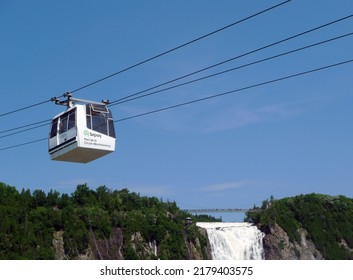 Quebec Canada 07172022 Cable Car Montmorency Stock Photo 2179403575 ...