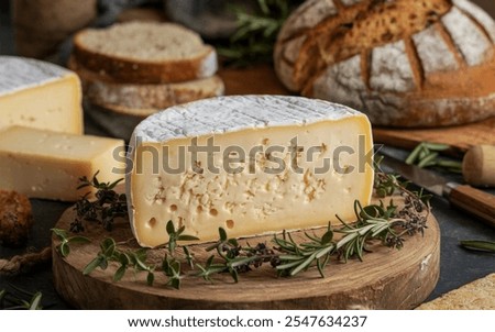 Quebec Cheese (e.g., Oka): A soft, cow's milk cheese from Quebec with a rich, creamy texture and a distinctive nutty flavor, often enjoyed on its own or in sandwiches.