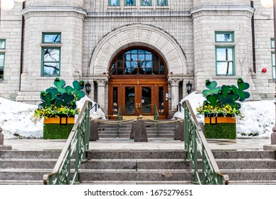 Quebec City Hall Front At St. Patrick