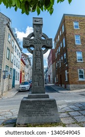 Quebec  City,  June 02, 2013 - Irish Famine Memorial.