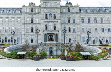 Quebec City, June 03, 2013 - National Assembly Building In Late Spring.