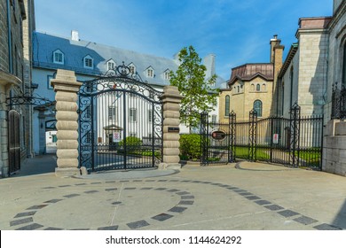 Quebec City, May 13, 2013 -  Gateway To Laval University, The Oldest French-Language University In North America.