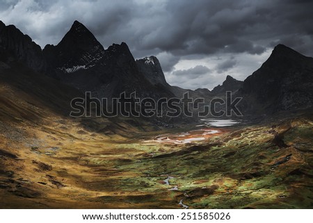 Similar – Old Man of Storr in Schottland