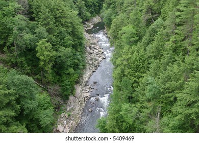 Quechee Gorge In Vermont