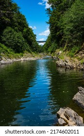 Quechee Gorge In Vermont, USA.