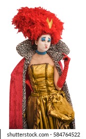 Queen Hearts Makeup Body Painting Stock Photo Edit Now Queen Hearts Makeup Body Painting Stock Photo Edit Now