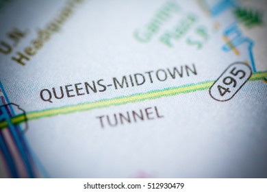 Queens Midtown Tunnel. New York. USA