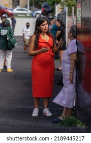 Queens, NY USA August 12, 2022. Senator Jessica Ramos Held A Press Conference In East Elmhurst For Storm Preparedness As Hurricane Season Approaches. 